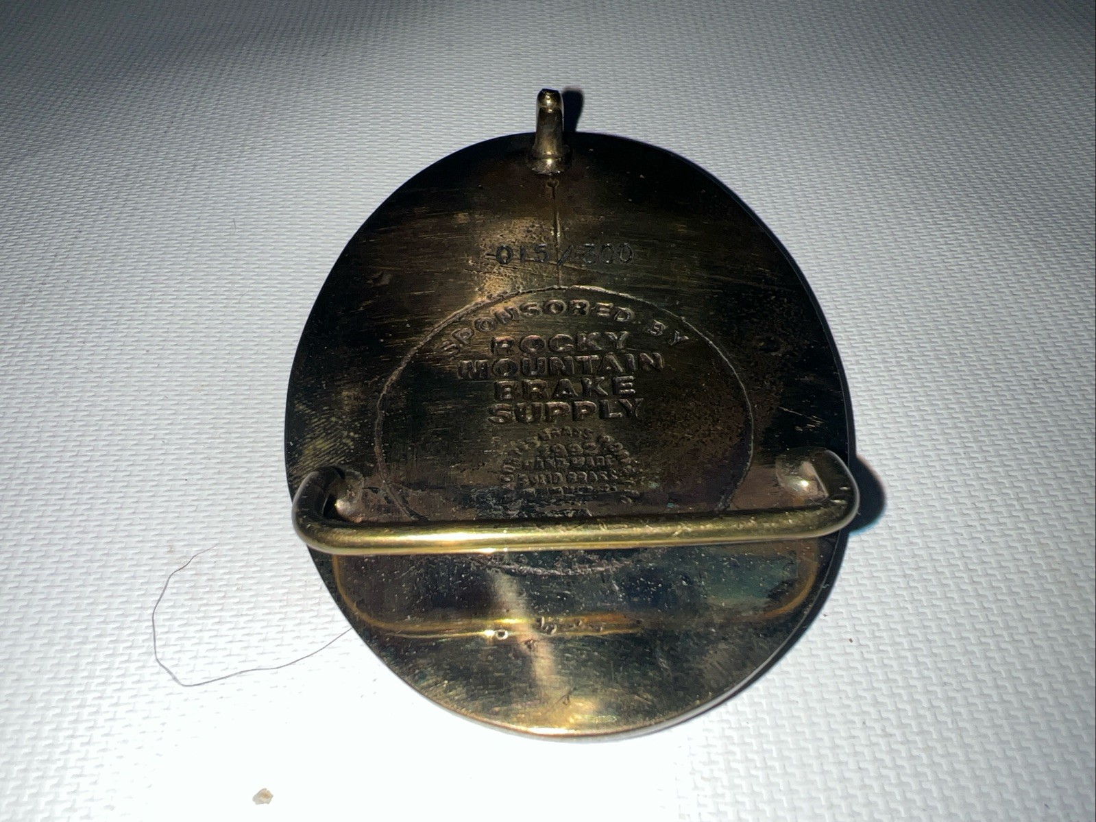 1992 Coal Country Open 10th Anniversary Golf Tournament Gillette Wy Buckle