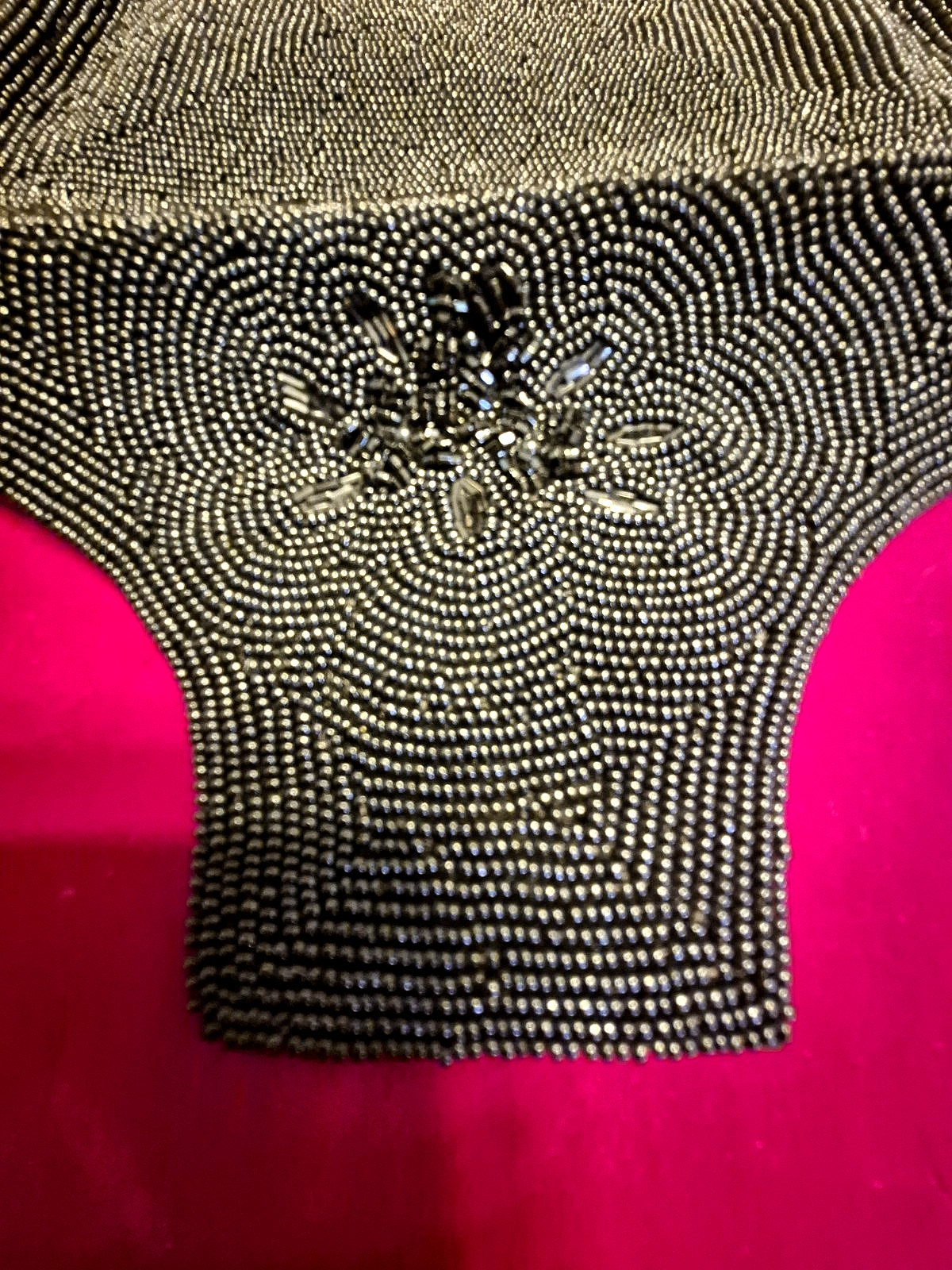 Vintage JAPAN 1960s Beaded Clutch – Evening Wear, Fold Over, Classy