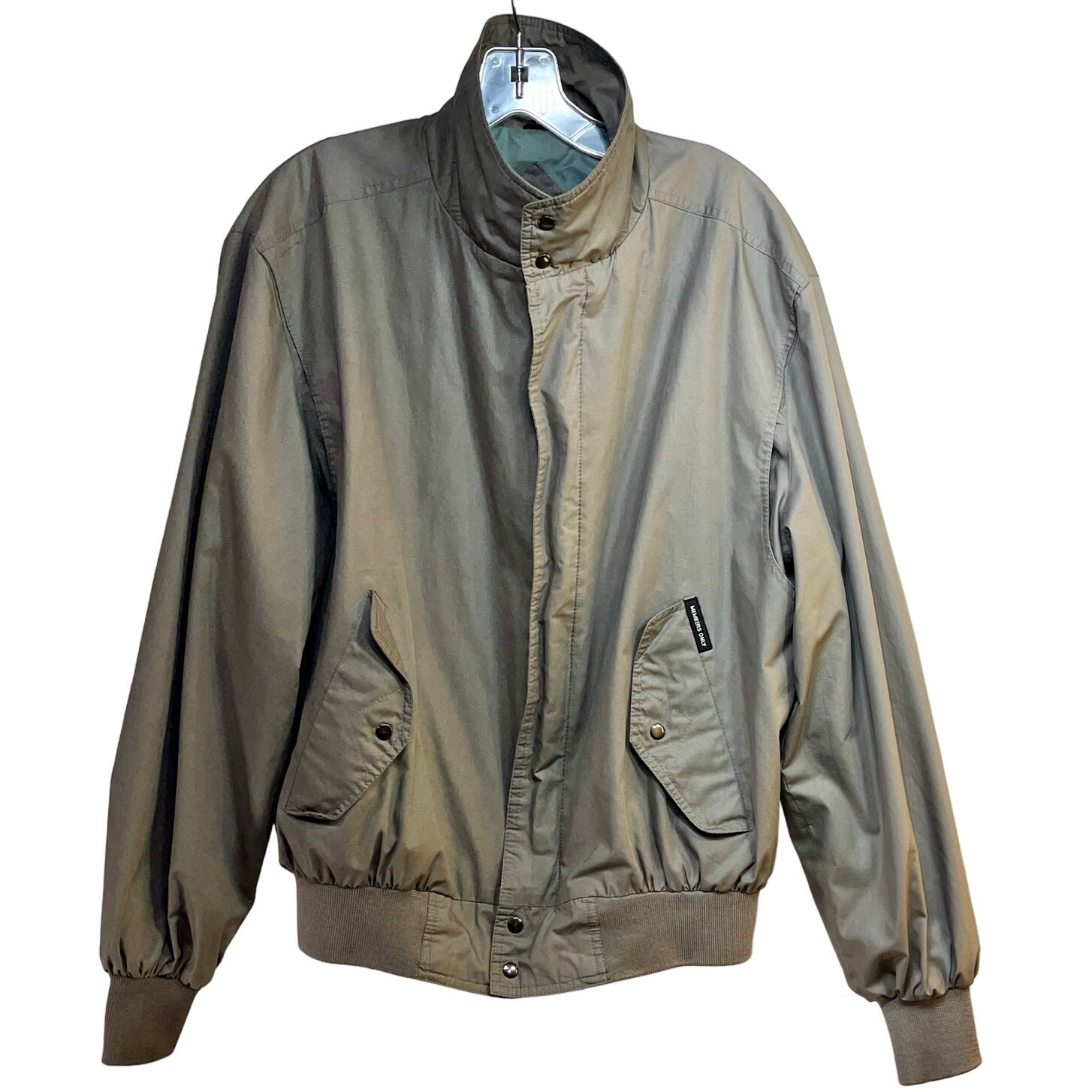 Vintage Members Only Jacket Men’s SM/MED US 32 EU 42 Europe Craft Gray Stained