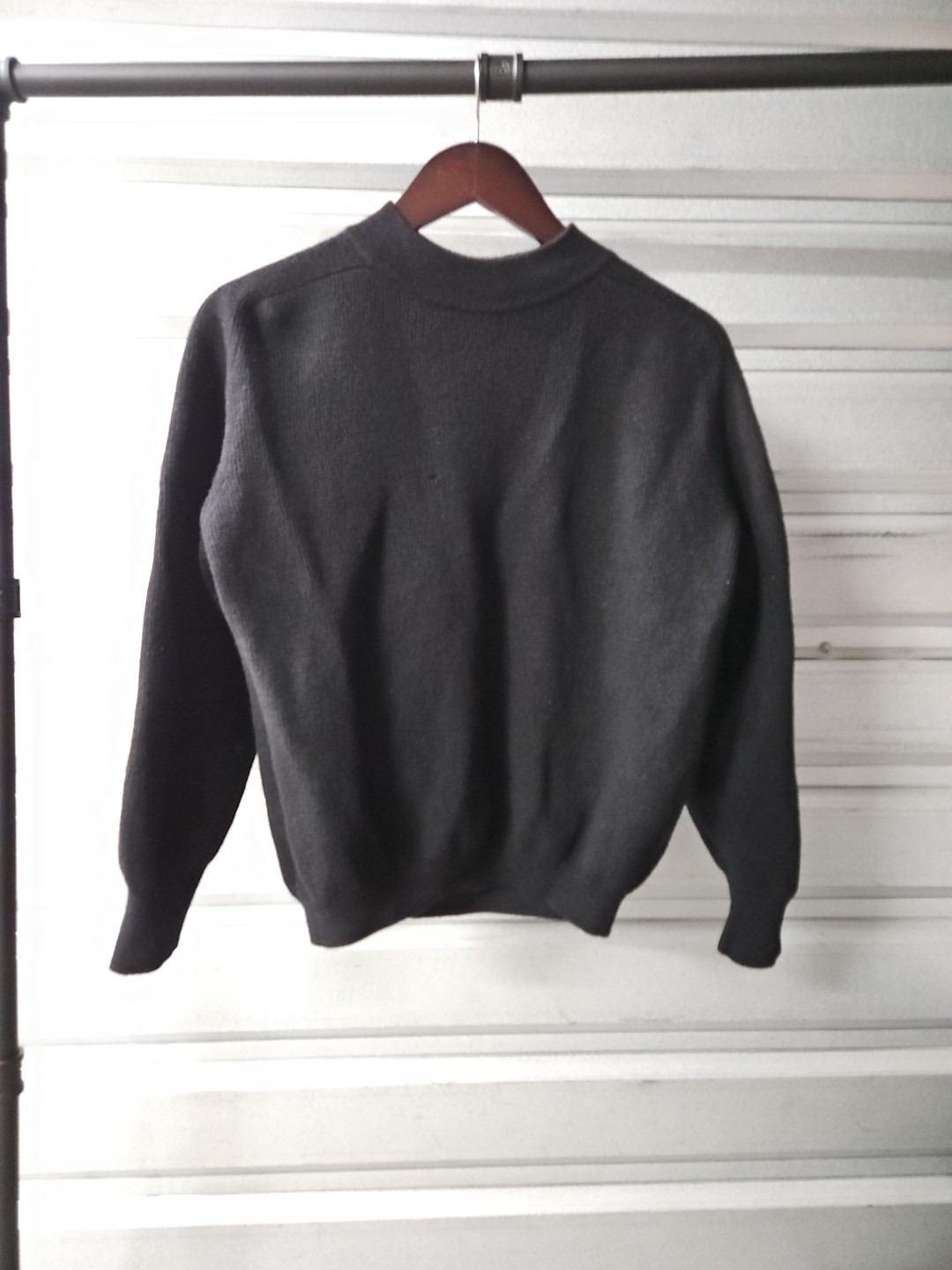 Vintage 100%Virgin Wool Knit Sweater 1960/70s Made In Italy