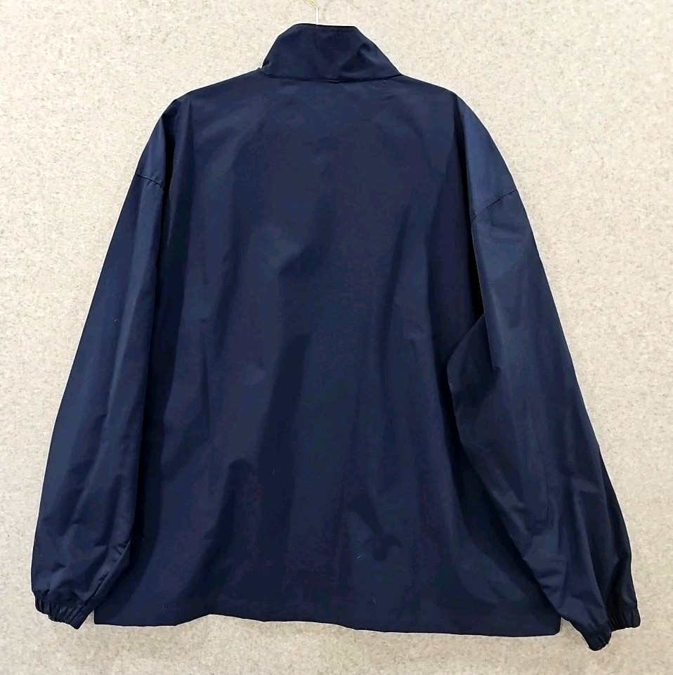 Sports Illustrated Jacket Men’s full zip embordered logo mock neck navy size XL