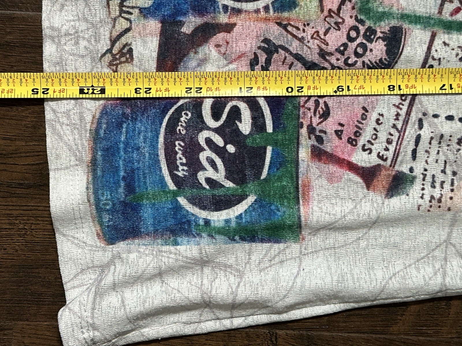 Vintage Japanese Artsy Clock Graphic Tee “Life Is Designed To Kick Your”- Medium
