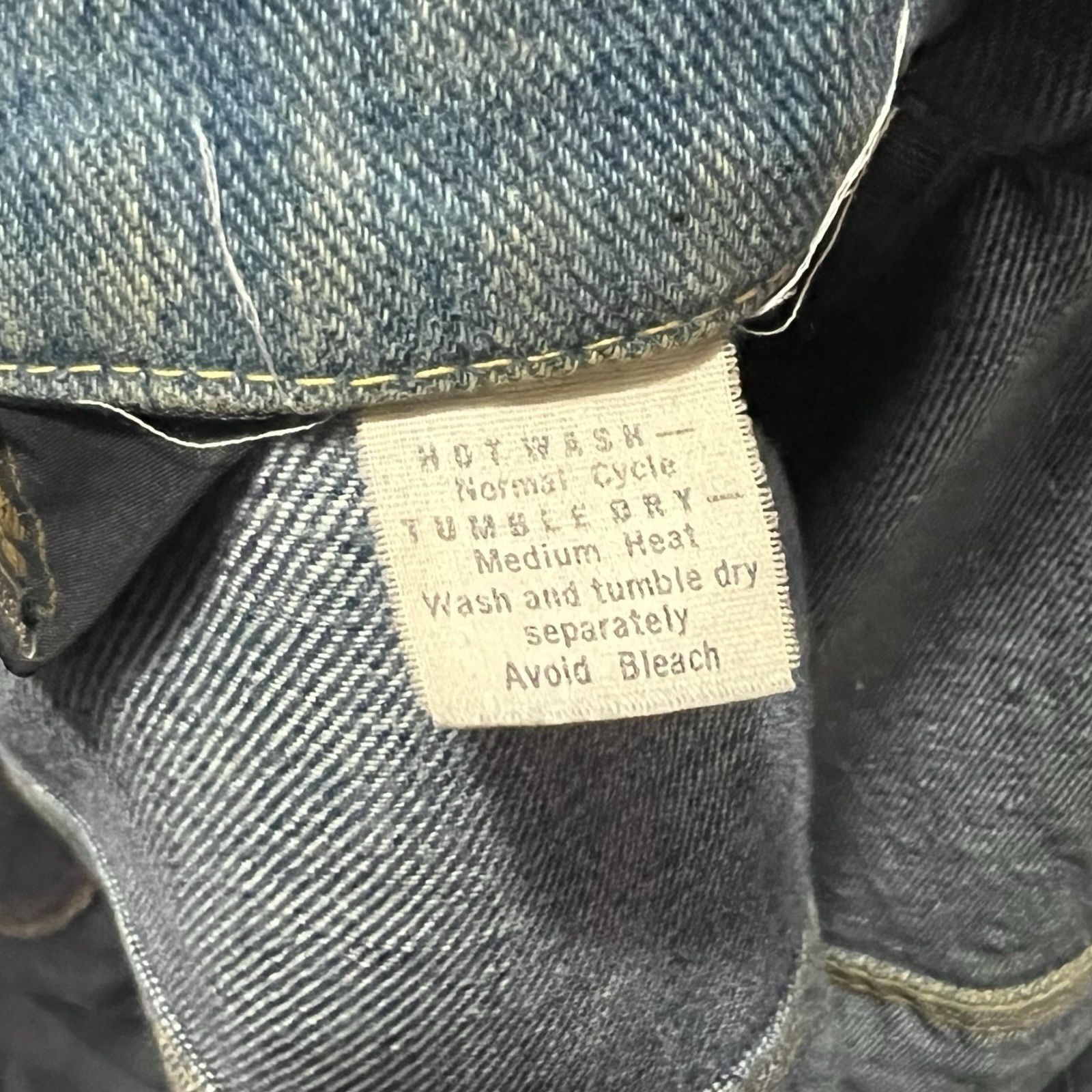 Vintage USA Lee Harley Davidson HOG Patch Denim Jacket 1987-2001 10 Year L