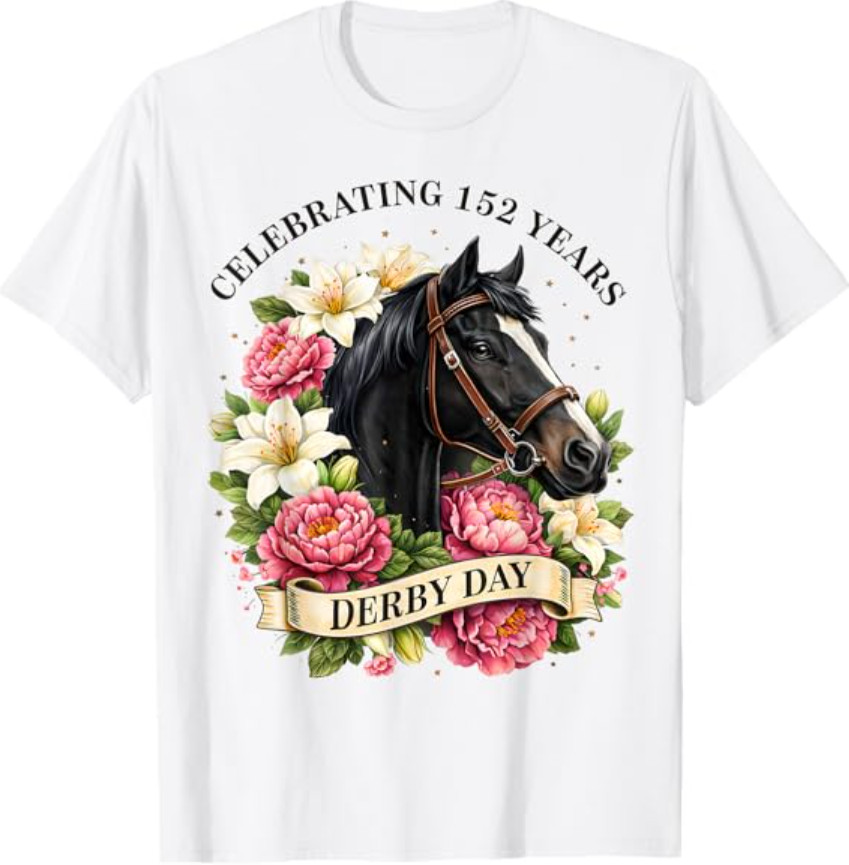 Celebrating 152 Years KY Derby Day Vintage T-Shirt