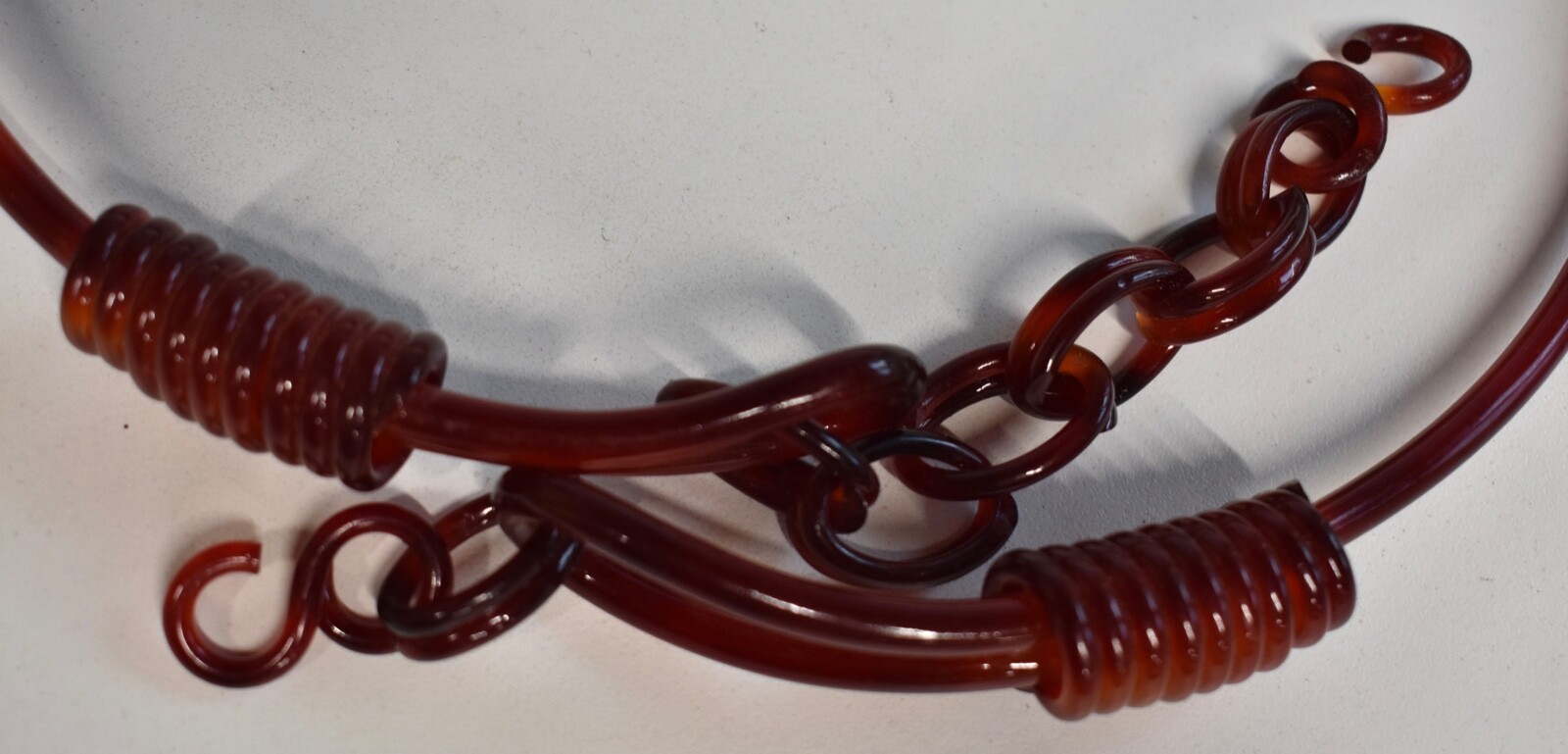 VINTAGE TORTOISE PLASTIC BELT * dead stock new * 28″ TO 34″ ADJUSTABLE * LOOK