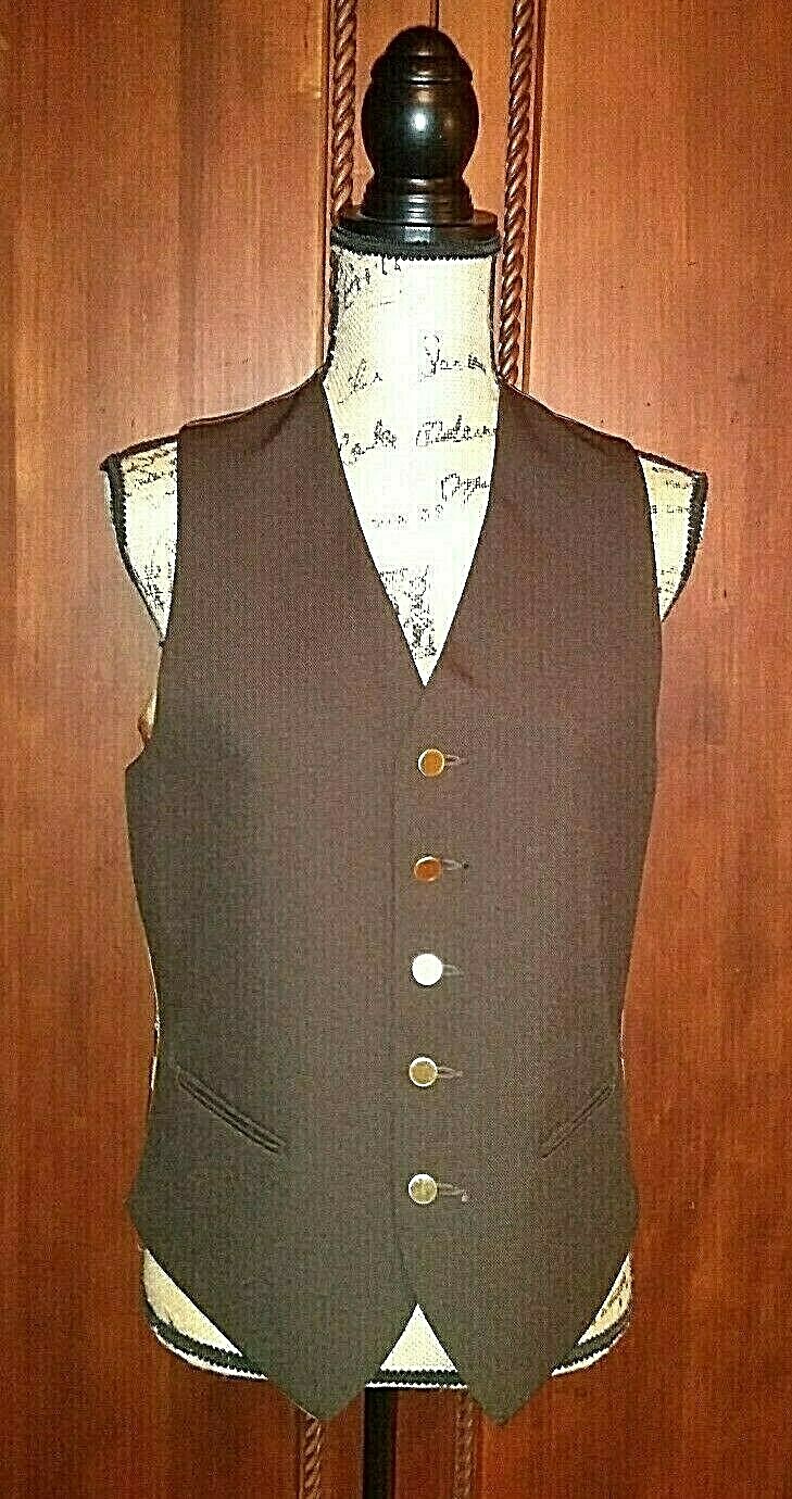 Vintage 70’s LEVI’s Panatela Sportswear Vest Western Costume