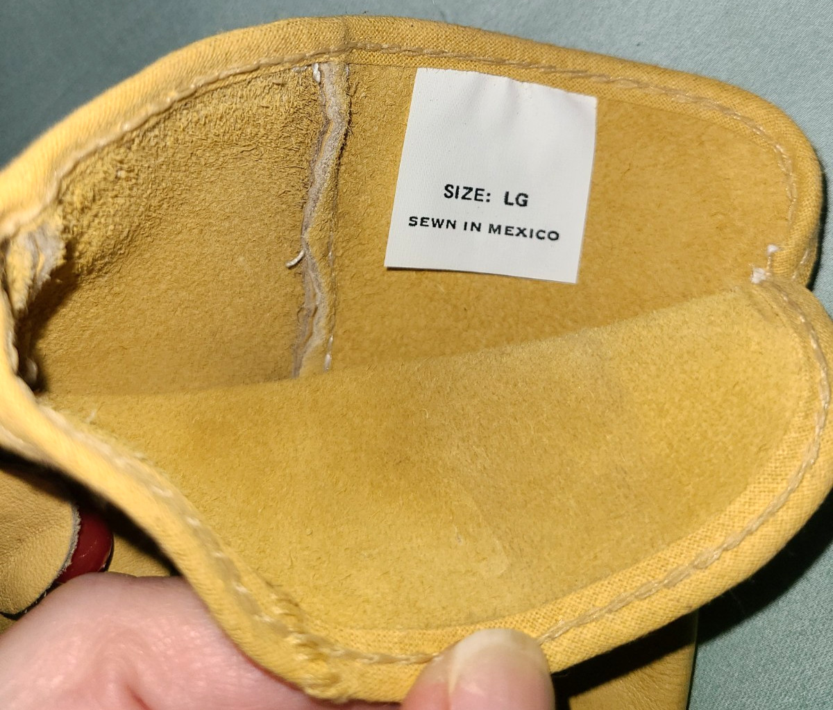 Vtg “Trucker’s Special” Wells Lamont leather gloves, men’s L – Freddy Krueger