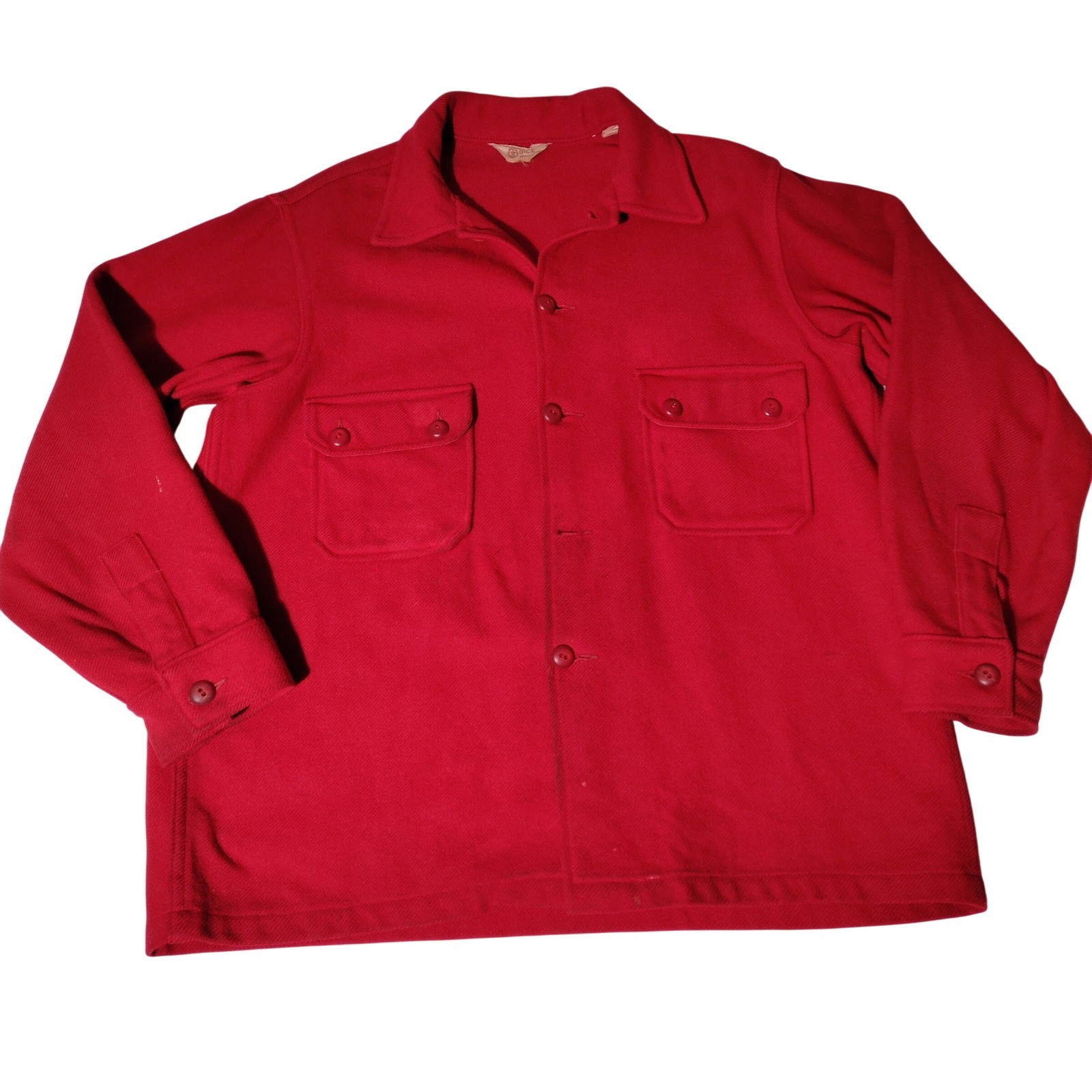Boy Scouts of America Official Red Jacket Mens L Field Coat BSA – Imperfect VTG