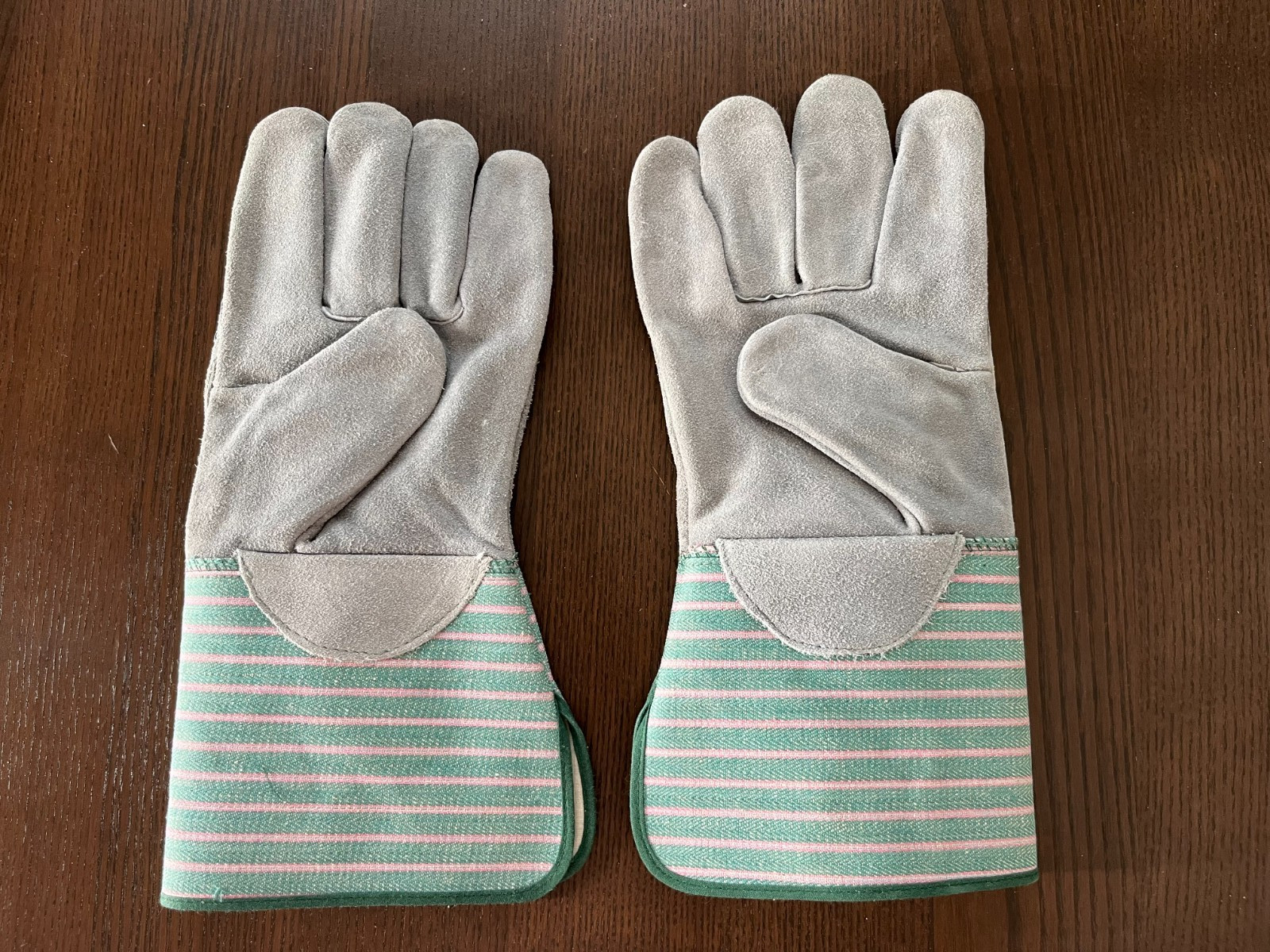 Vintage Texier Railroad LIRR Shoulder Split Suede Working Gloves X-Large ST43