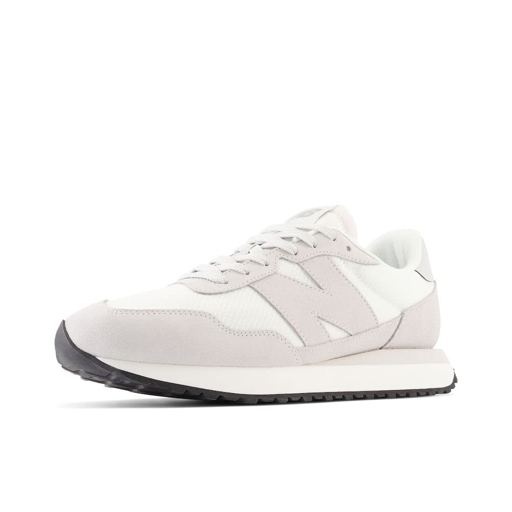 New Balance Men’s 237 V1 Sneaker, White/Grey Matter, 4.5, Matter