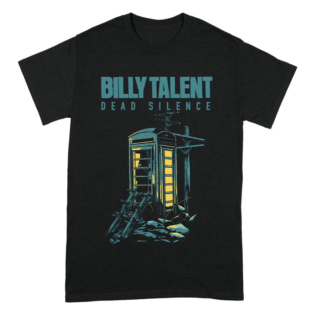 Hot! Billy Talent Band Dead Silence Cotton Black All Size T Shirt For Men MC136