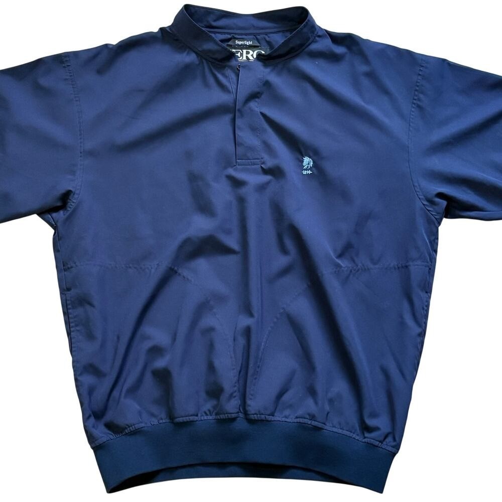 Zero Restriction Outerwear Men Golf Windbreaker Vintage Indian Hill Connecticut