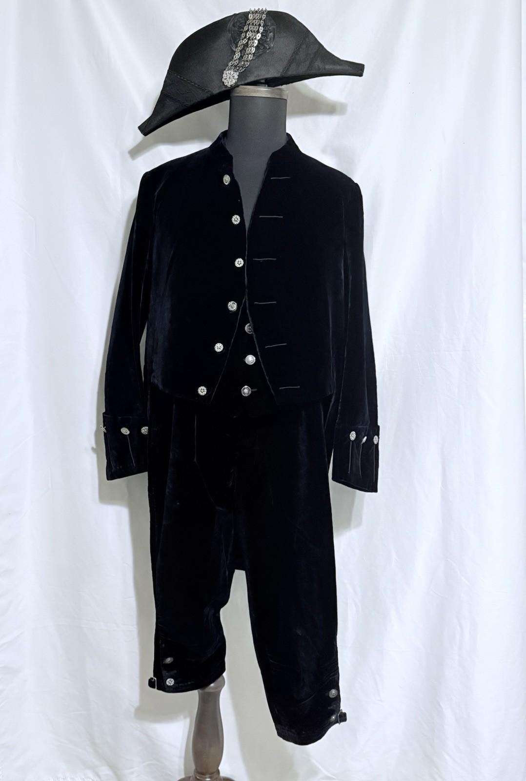 Actor Jeremy Irons Velvet Midnight Blue Court Dress Uniform Circa 1910