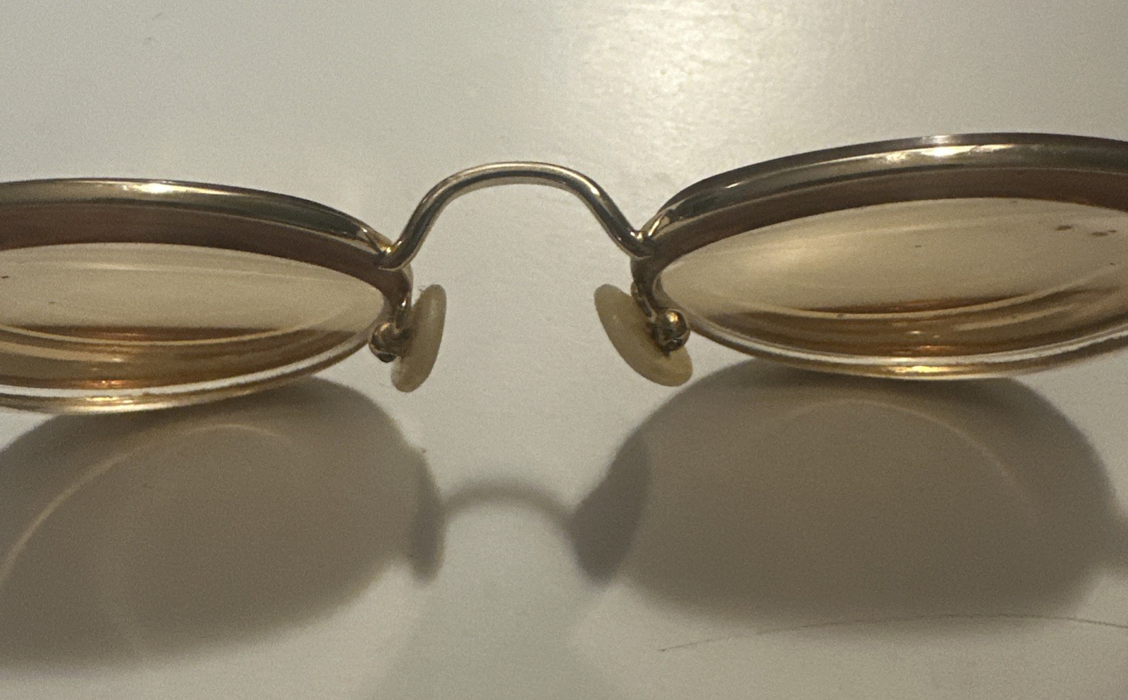 Vintage Allan Eyeglasses Spectacles Oval Lens Eyewear Model 430 Black Gold Color