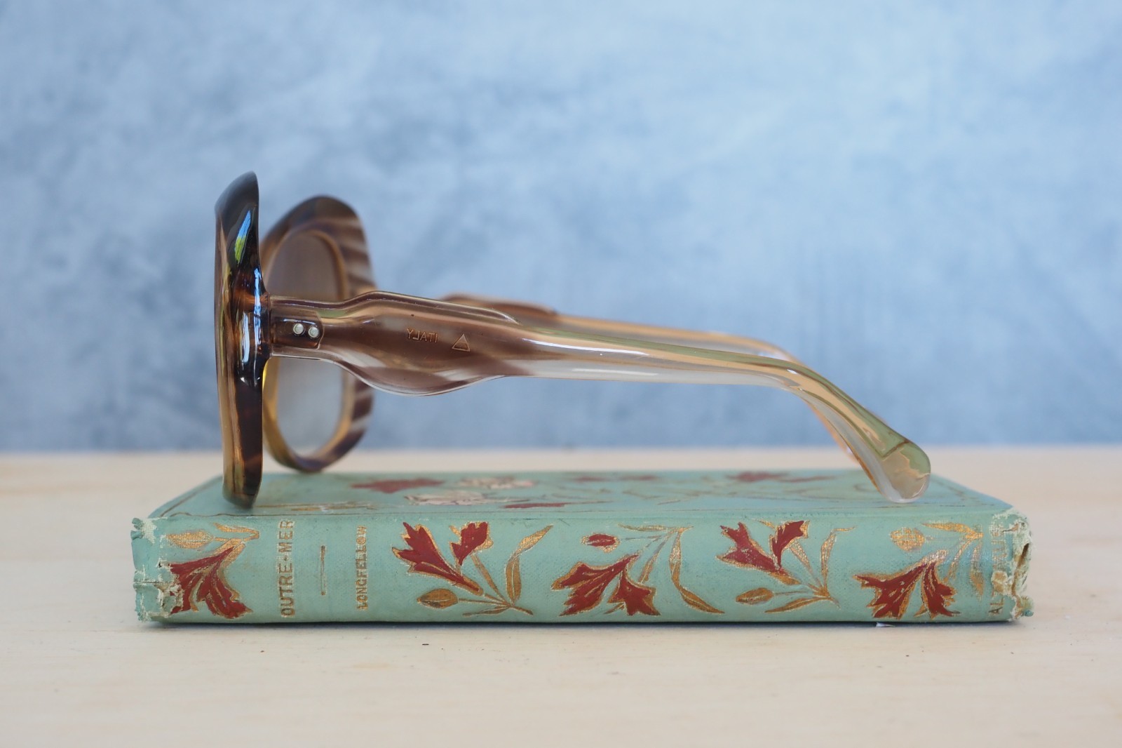Vintage 1970s Samco Sunglasses Disco retro Made In Italy Grandma Chic