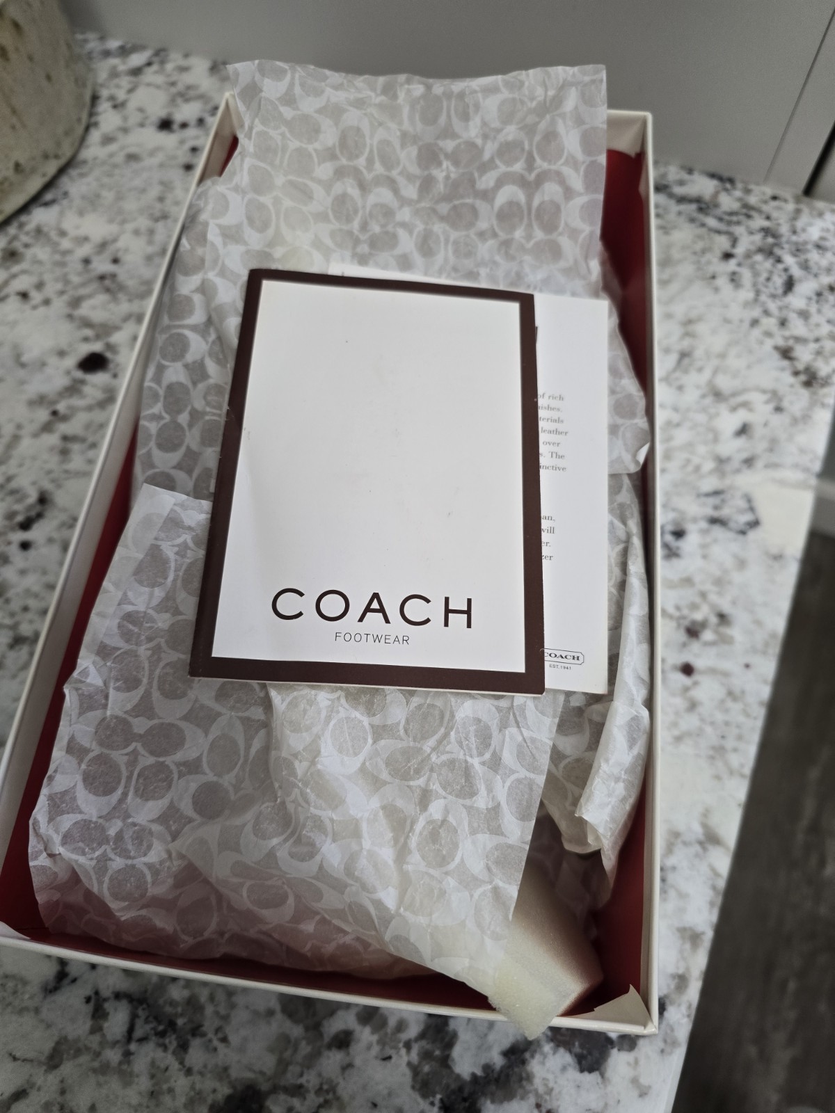 Vintage Coach Neena Suede Slide, Buckle, Women’s 8, Camel, W/Box Excellent Shape
