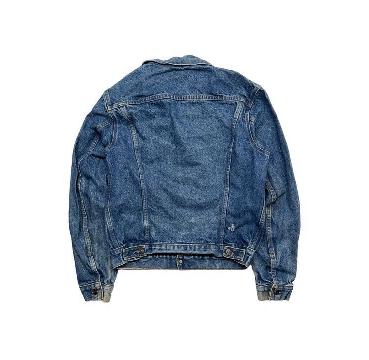 1970’s Levi’s Denim Trucker Jacket 2 Pocket 70505 Medium USA Made Type 3 III e