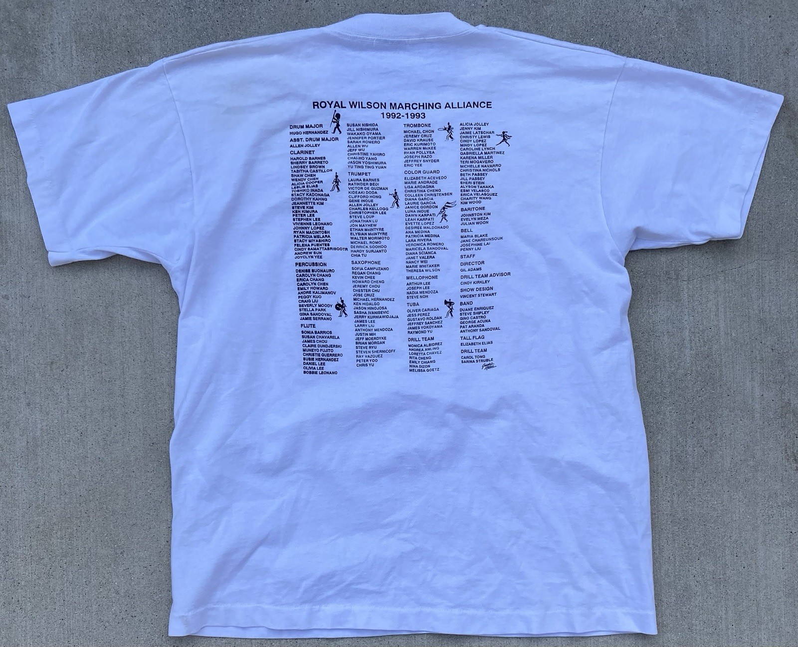 The Great American Circus Royal Wilson Marching Alliance T Shirt 90s XL Vintage