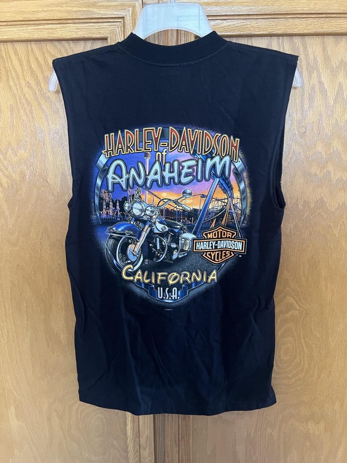 vtg 2008 Harley-Davidson “World Class Legend” muscle tee NOS HD of Anaheim CA