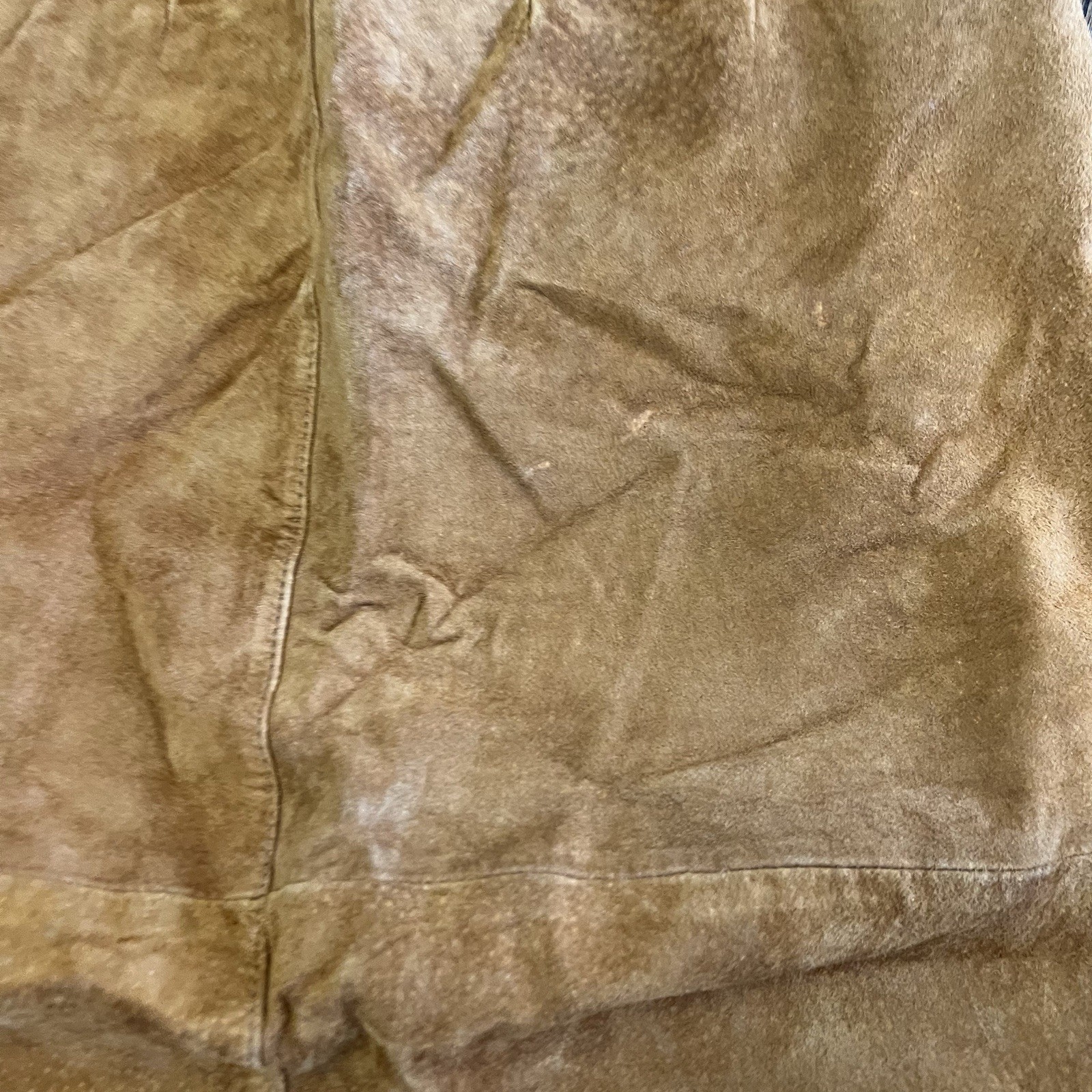 Vintage Bagatelle Arlington Avenue Leather 2 Pc Skirt Suit Top Large Skirt 8 NWT