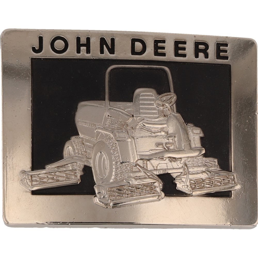 John Deere Turf Five-Gang Rotary Mower Lawn Equipment NOS Vintage Belt Buckle