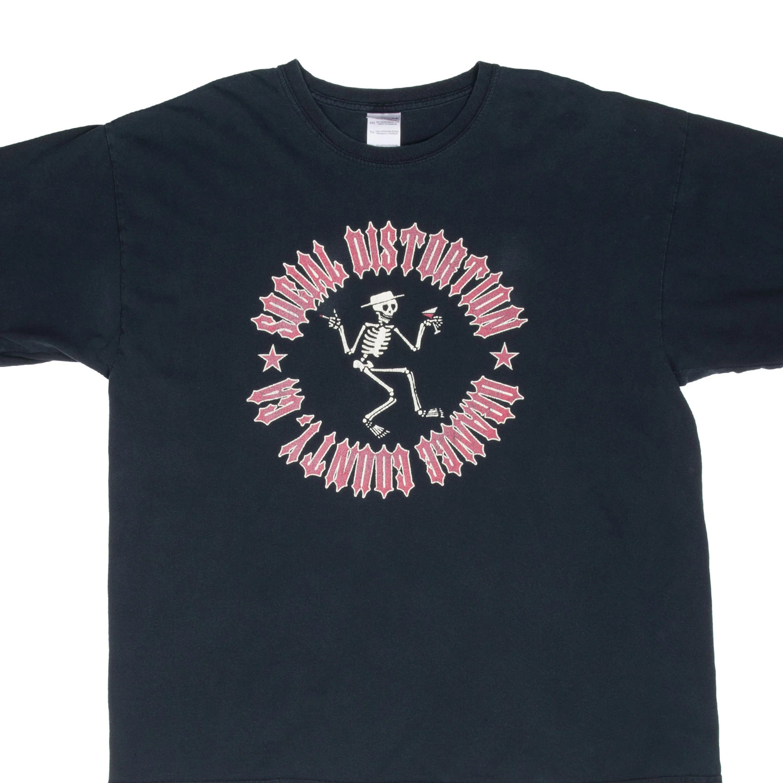 VINTAGE SOCIAL DISTORTION ROCK TEE SHIRT 2000S XL