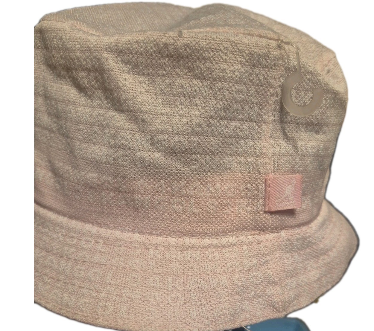 NWT Vintage KANGOL Monogram Stripe Casual Bucket Hat Cap Rare Size Small