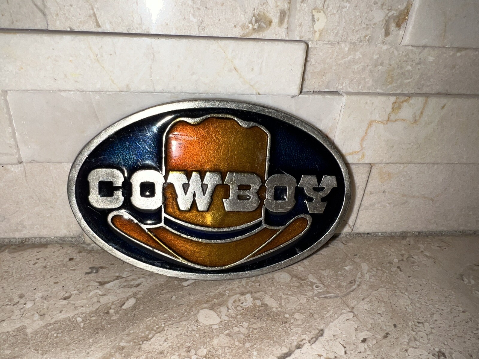 Captain Hawks Sky Patrol Cowboy Belt Buckle