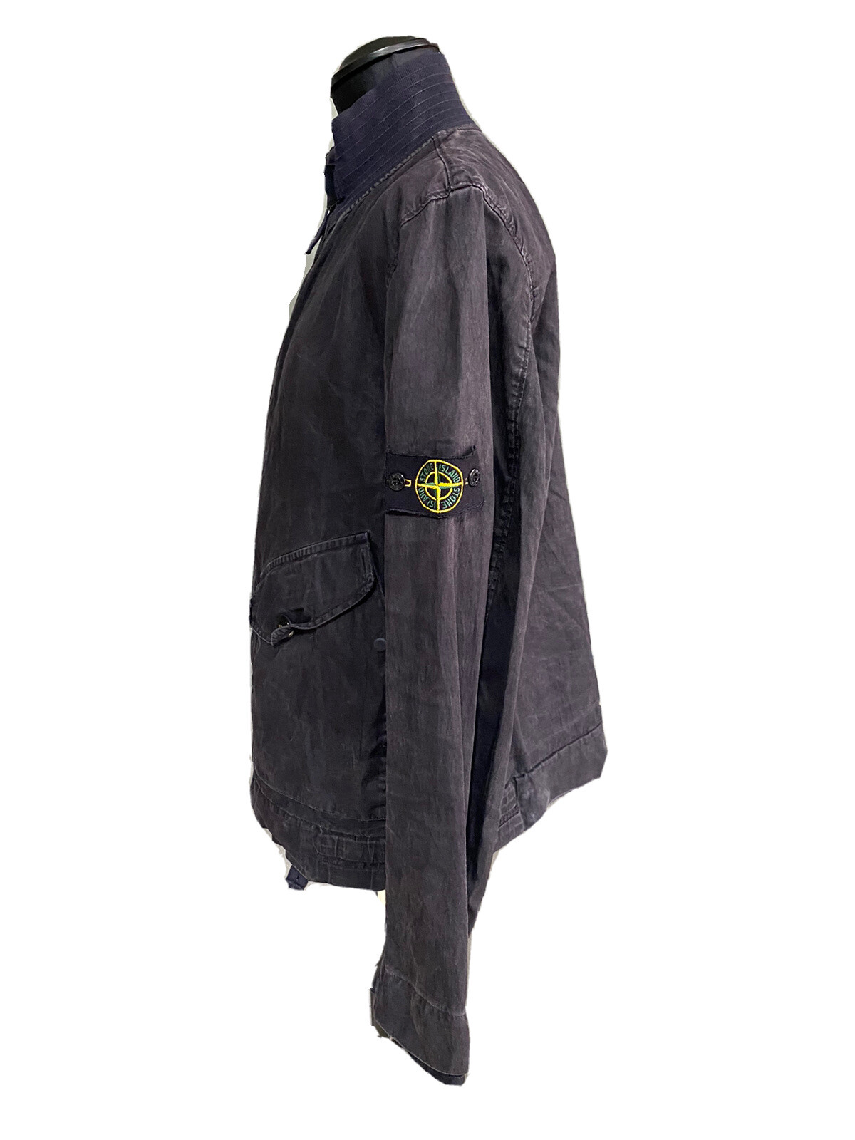 STONE ISLAND JACKET MAN MENS LINEN JACKET VINTAGE JH175