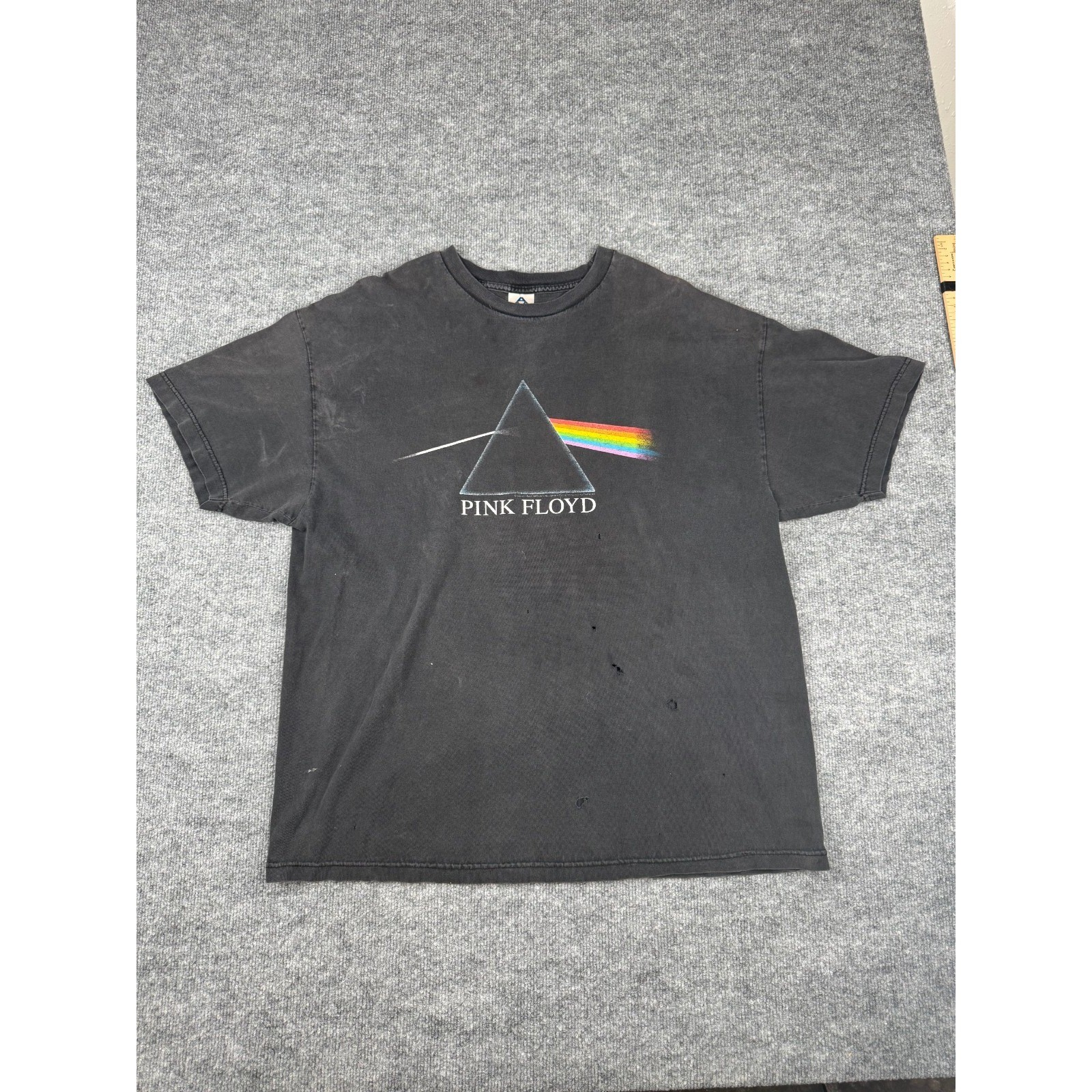 Vintage Pink Floyd Dark Side of the Moon T-Shirt 2XL – Alstyle Mexico Black