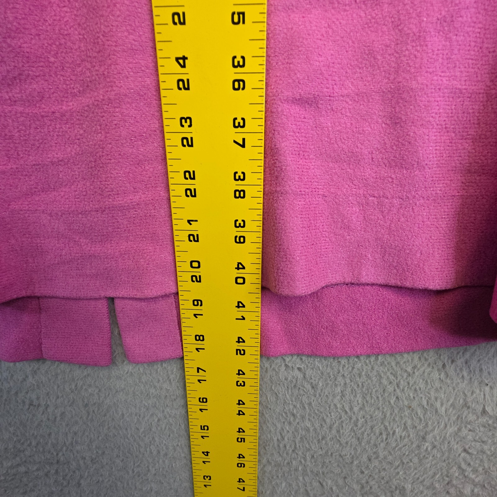 Vintage Nightgown Womens M Purple Microfleece Grannycore House Coat Cottagecore