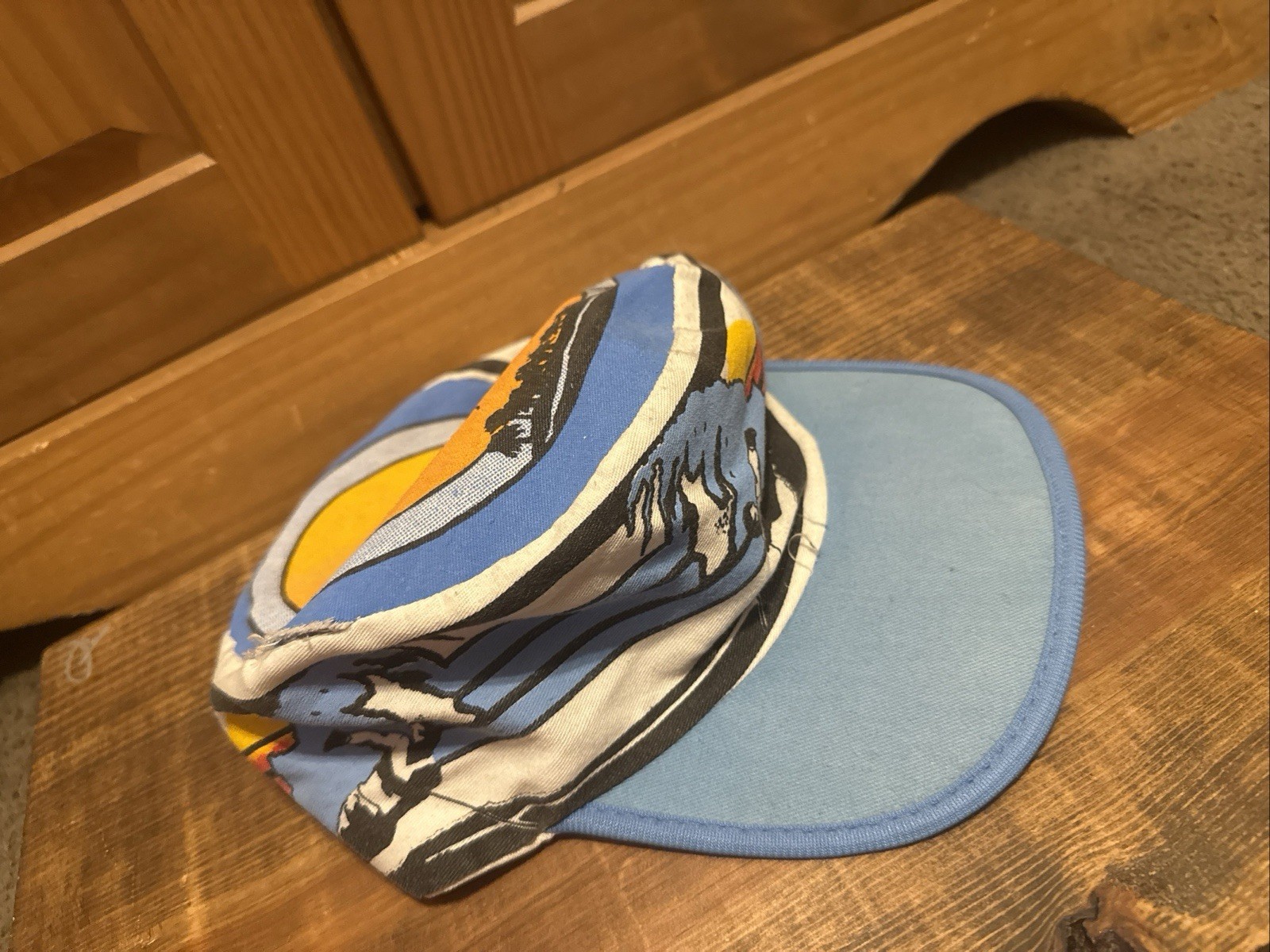 Vintage RARE Surfer Universal Industries Made In Painters Hat 83