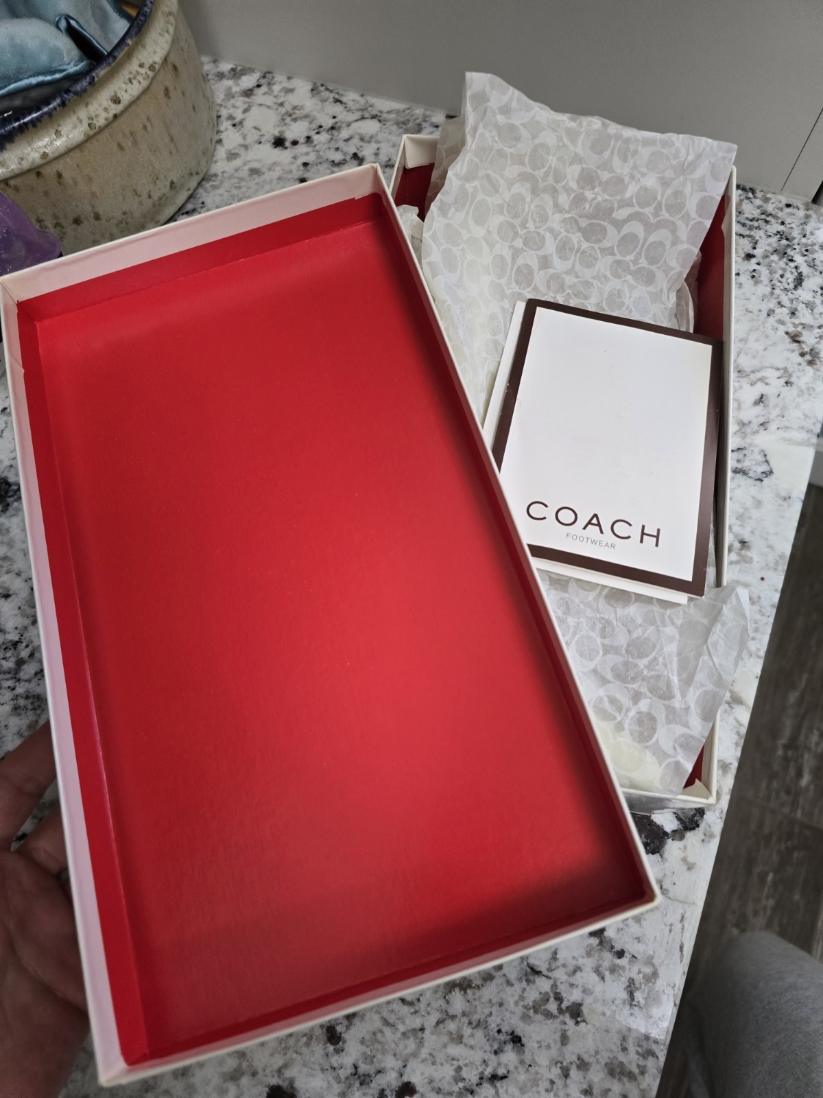 Vintage Coach Neena Suede Slide, Buckle, Women’s 8, Camel, W/Box Excellent Shape