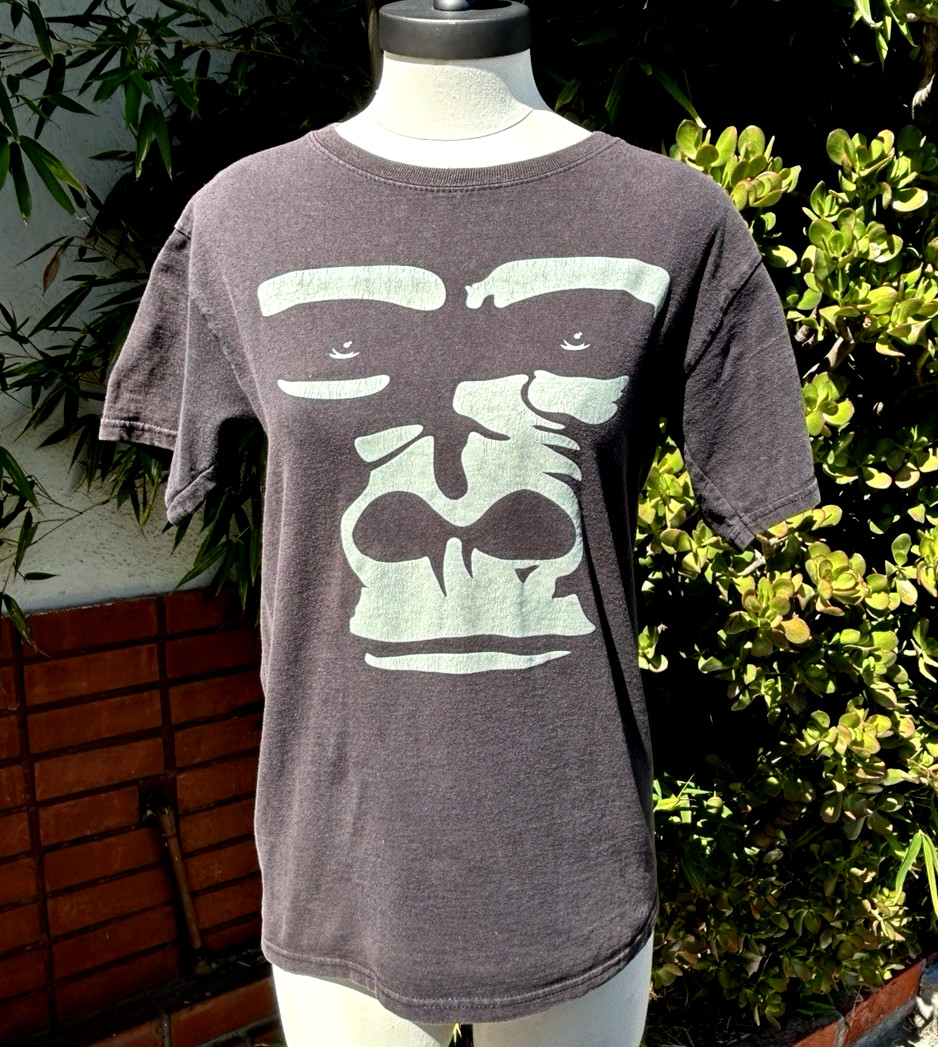 Vintage San Diego Zoo T-Shirt Black Hanes /Graphic Gorilla/ Adult S