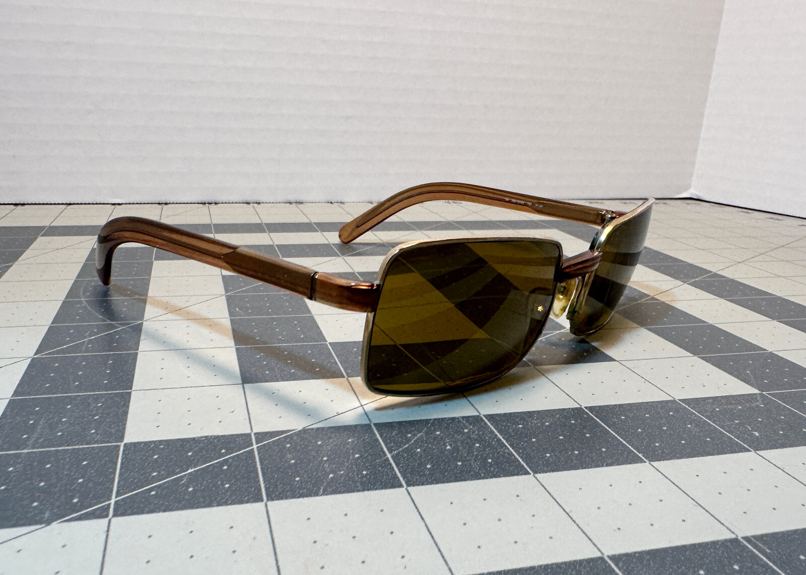 Rare Authentic GUCCI GG 1378/S Brown 57mm Vintage Womens Sunglasses – FRAME ONLY