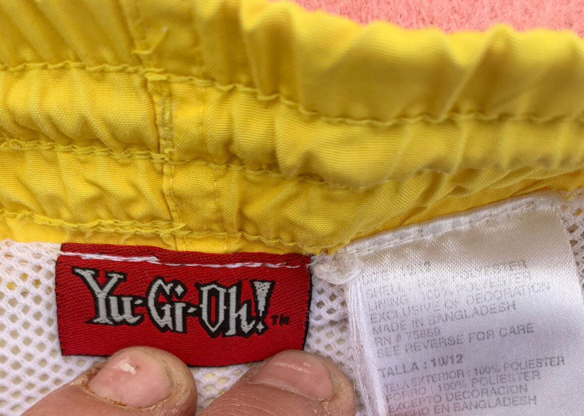 Vintage Yu-Gi-Oh swim trunks size Boys 10-12