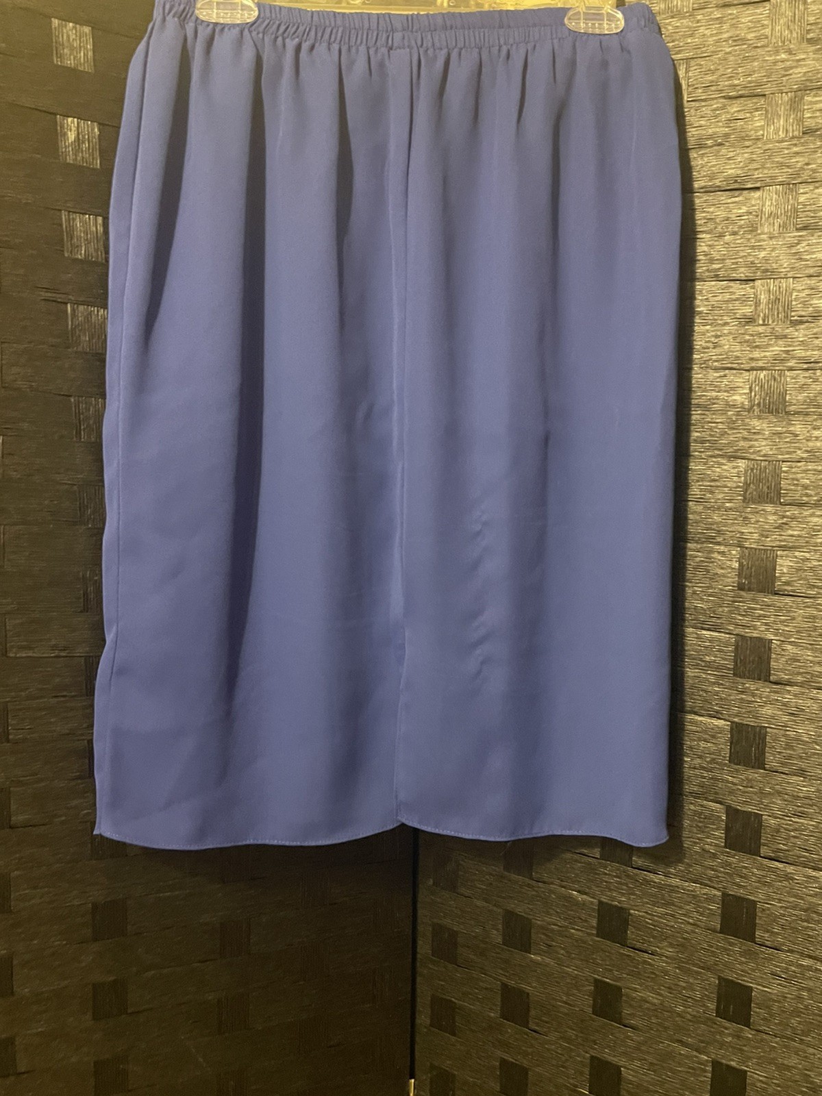 AFTER DARK Vintage Blue Party Formal Women Top & Skirt 80s Gorgeous!