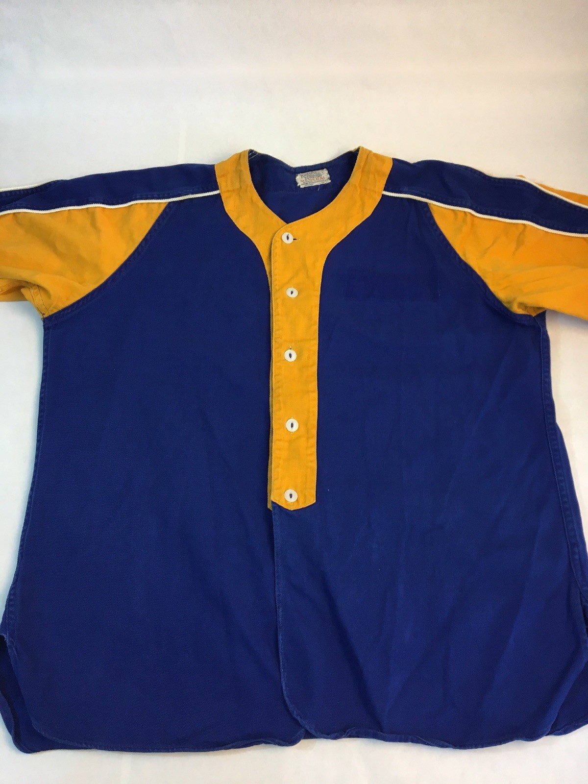 Vintage Baseball Jersey Dutch Maid Bakery Russell Sporting Goods