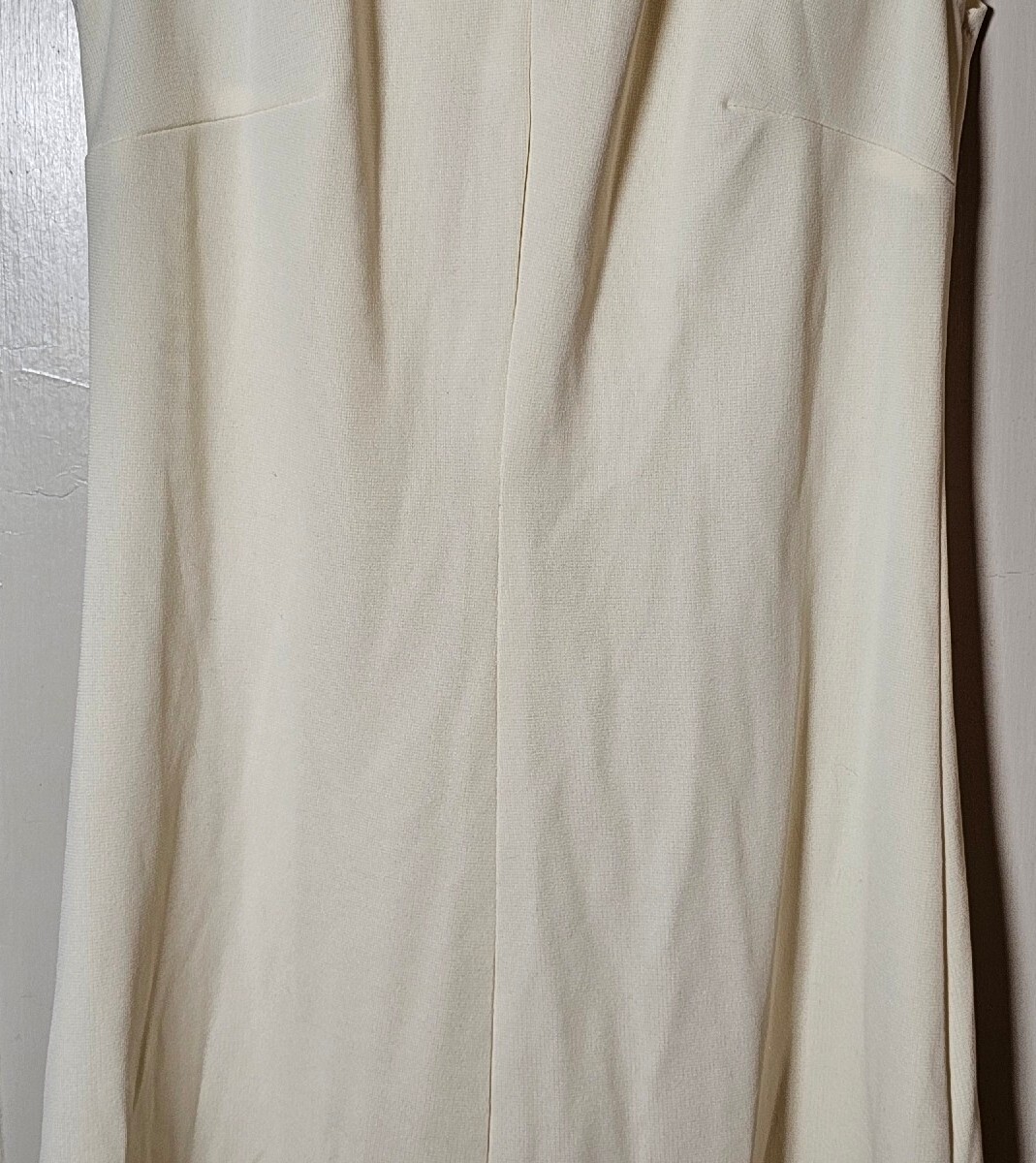 VTG 70’s Diane Young 2-pc. Dress Jacket Women’s Size 10 Ivory Mesh A-Line Career