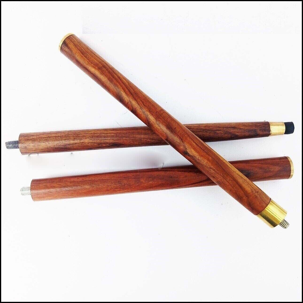 Brass Stick Handle Indian Rosewood~Wooden Cane Classic Walking Cane For Man Gift