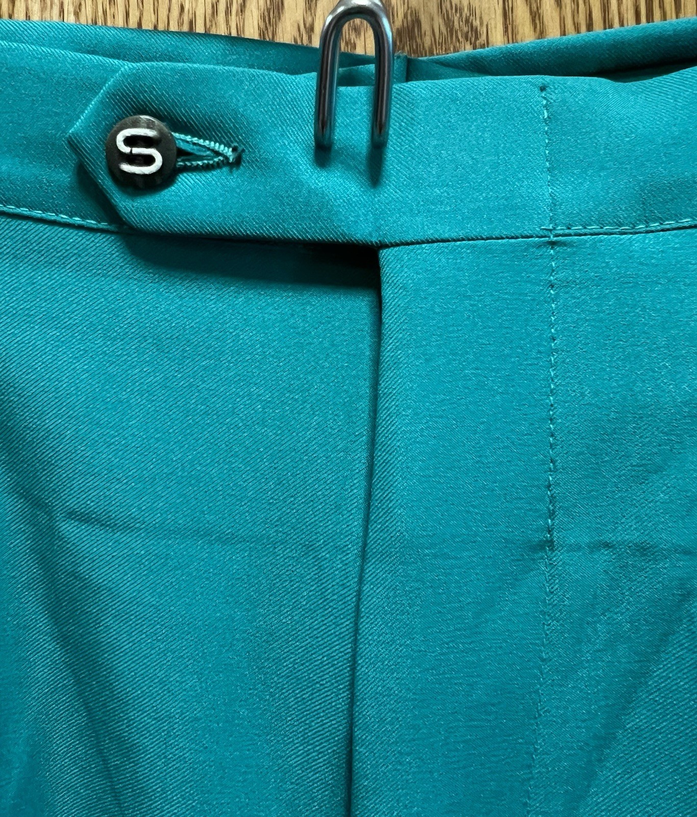 Vintage Jaymar Sansabelt Golf Pants Mens 40 Green Disco Dress Polyester 70s A