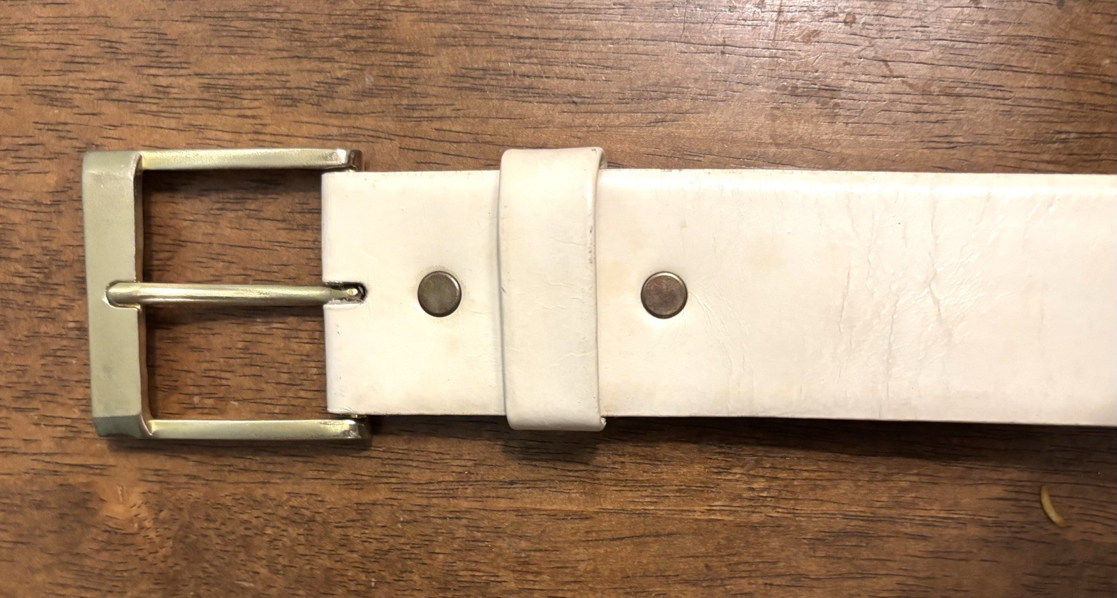 VTG Harness House Steerhide Belt Sz 54-56 1-3/4”Wide VGUC