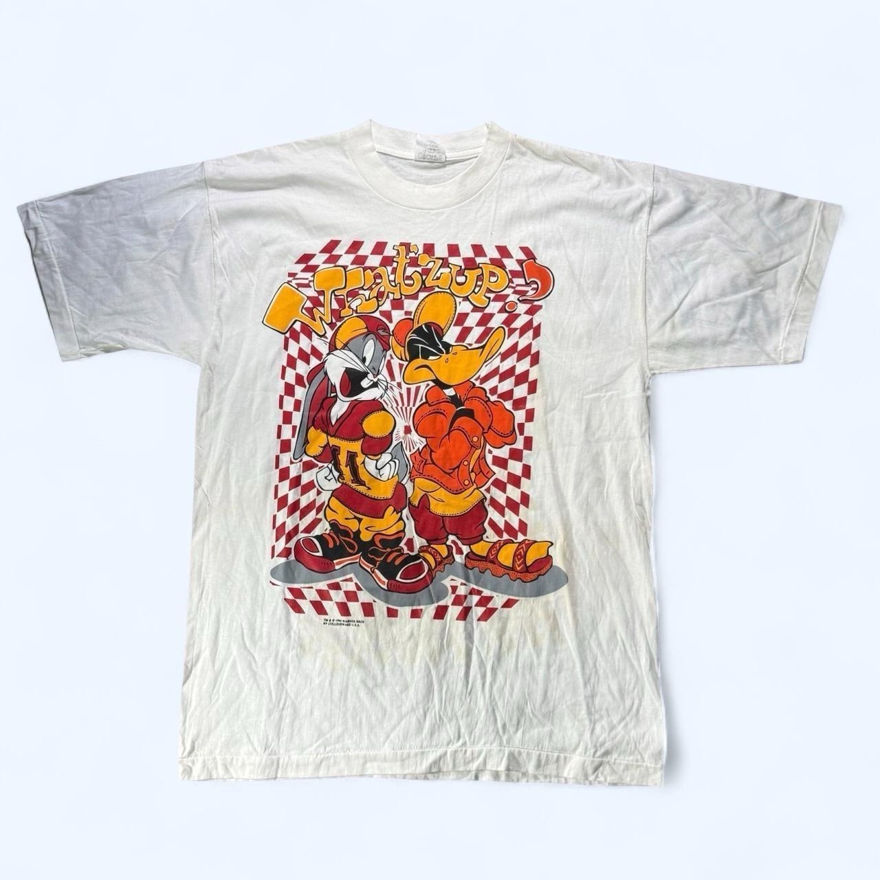 Vintage 1994 What’s Up Doc Single Stitched Looney Tunes Graphic Tee Hip Hop