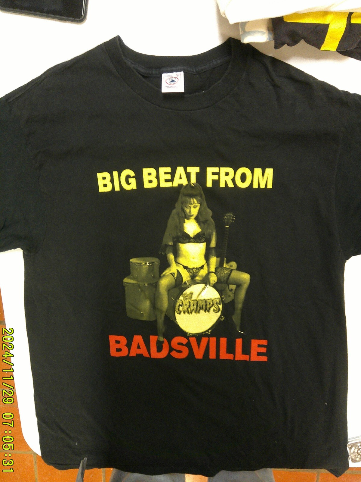 The Cramps “Big Beat from Badsville” Rockabilly/Punk T-Shirt XL 90s Vintage