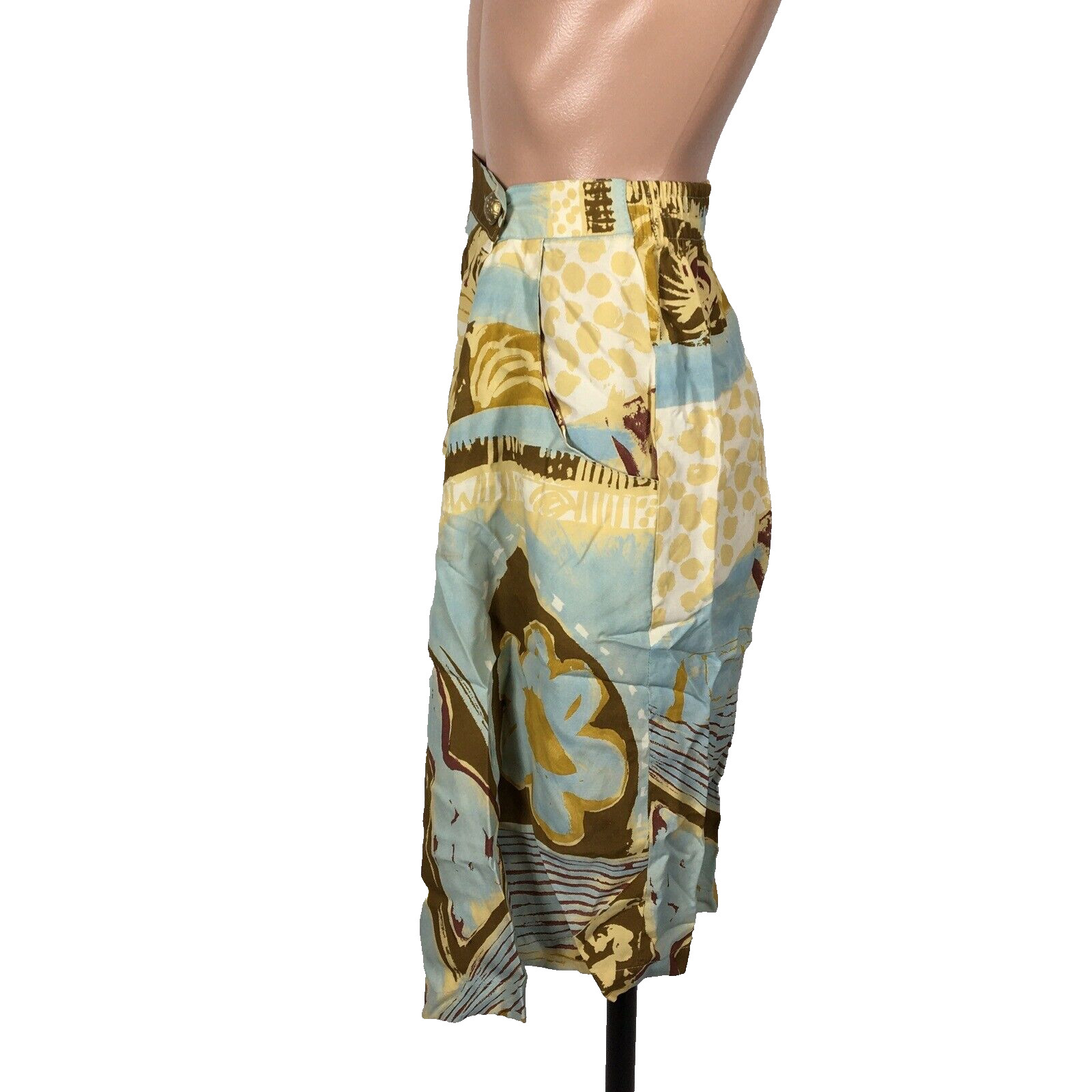 Vintage Melrose 2pc Suit Wrap Skirt Top RARE Art To Wear USA MADE Sz 10
