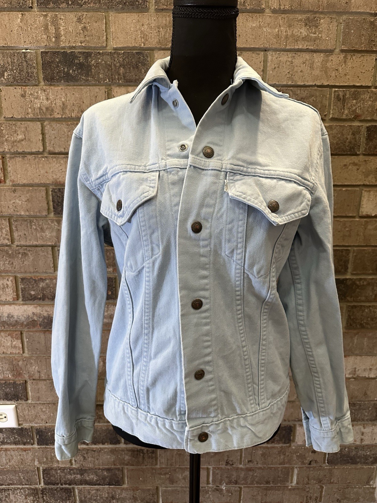 Levi’s Vintage Clothing Original 1960’s Trucker Jacket BIG E Size 38R 62576