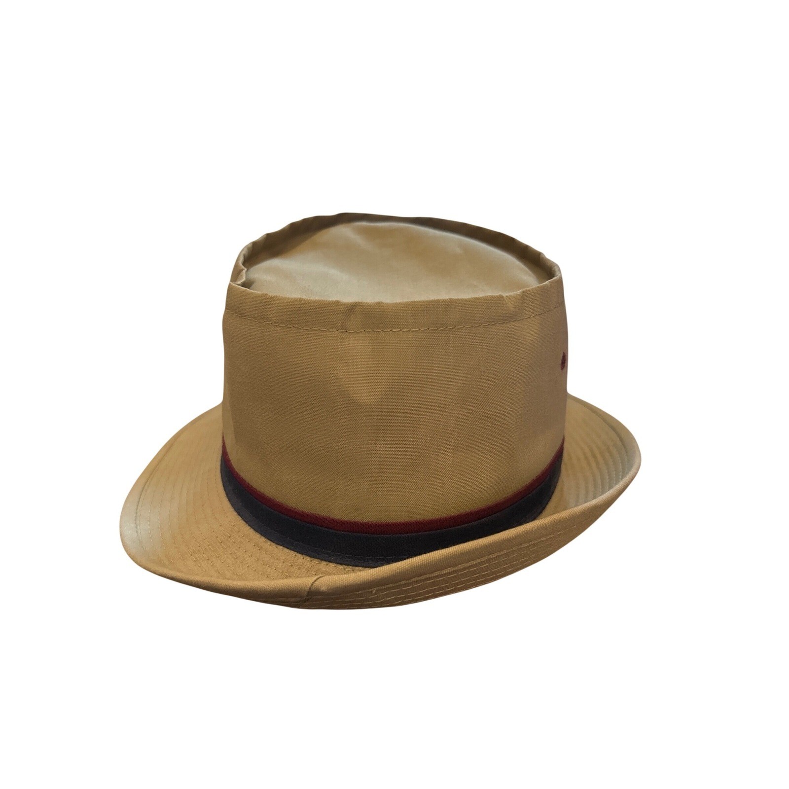 Vintage Dorfman Pacific Bucket Hat Gorpcore Safari Preppy Khaki Tan Large