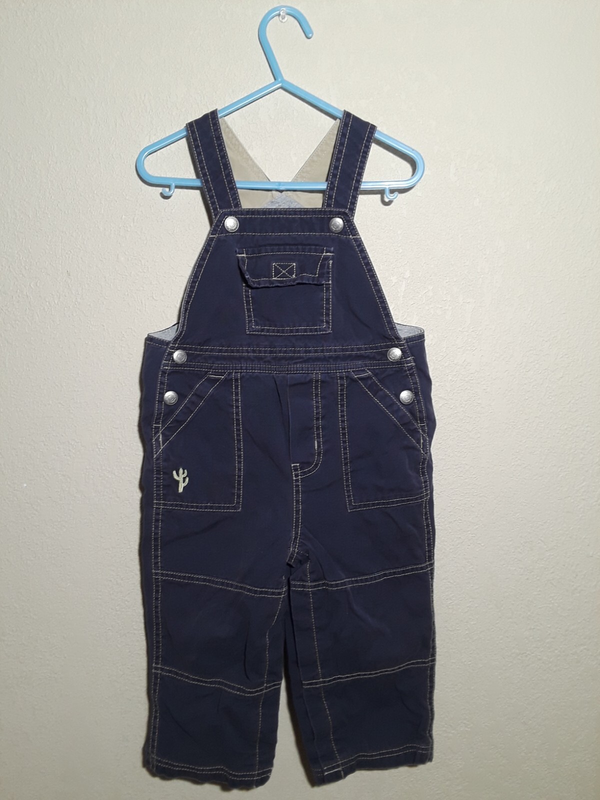 Gap Baby 18-24M Boys Blue Cotton Overalls India