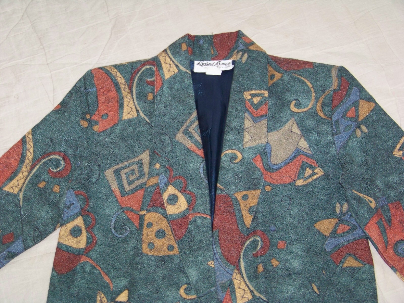 Vintage Raphael Lorenzo California Blazer – M (See Measurements)