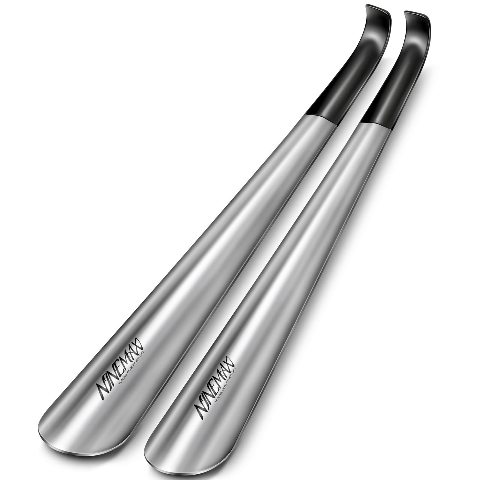Shoe Horn Long Handle for Seniors Men Women, Metal Long Shoehorn Boot Horn, S…